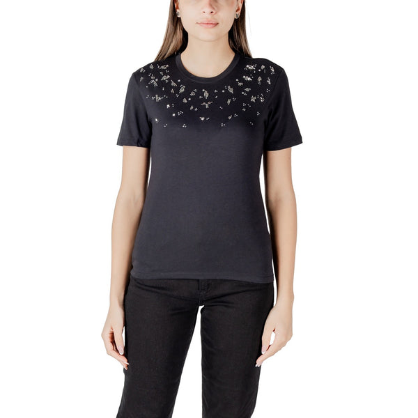 Onlparker S/S O-Neck Bling Top Box Jrs 15343568