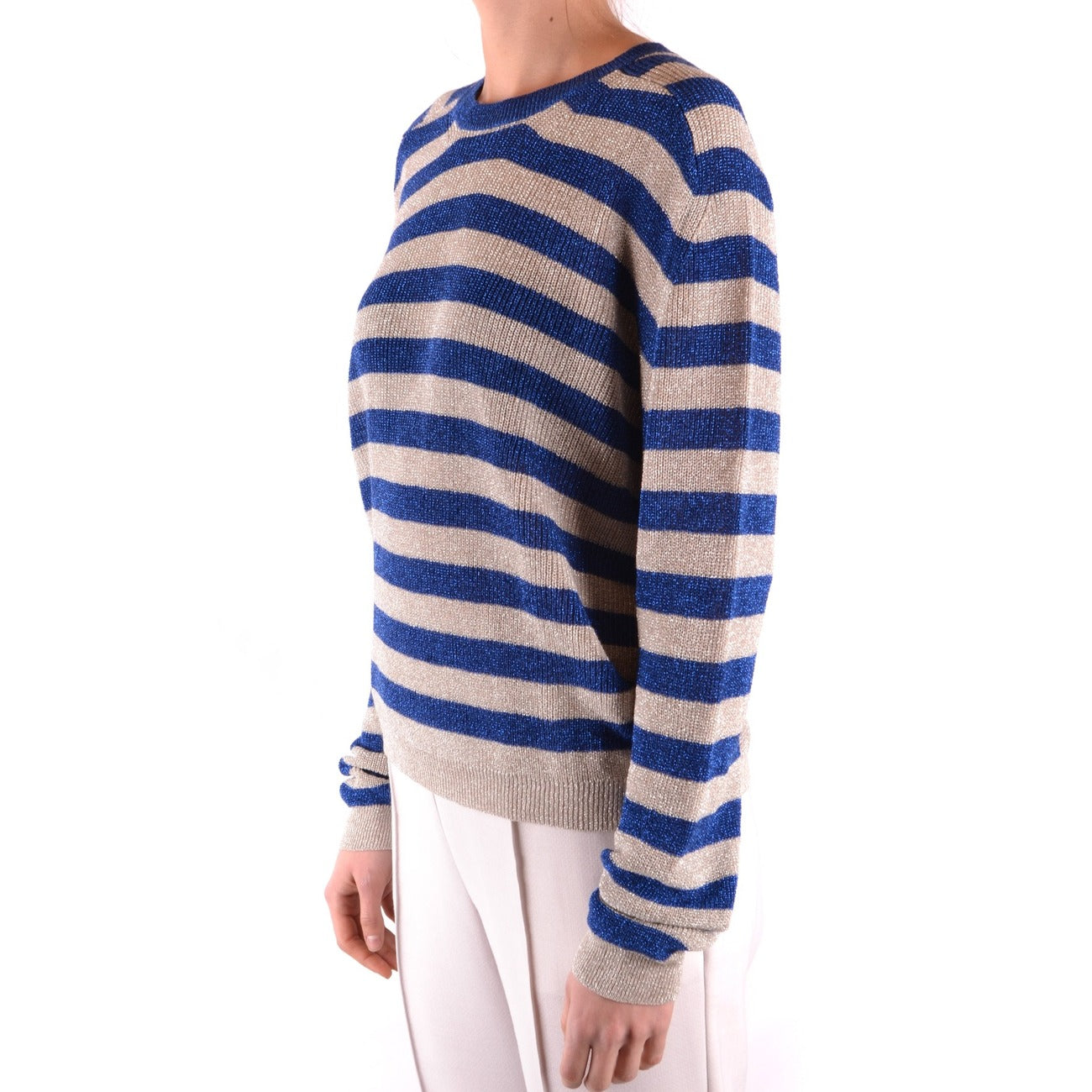 2443375 Laneus Maglia Blu Righe Donna