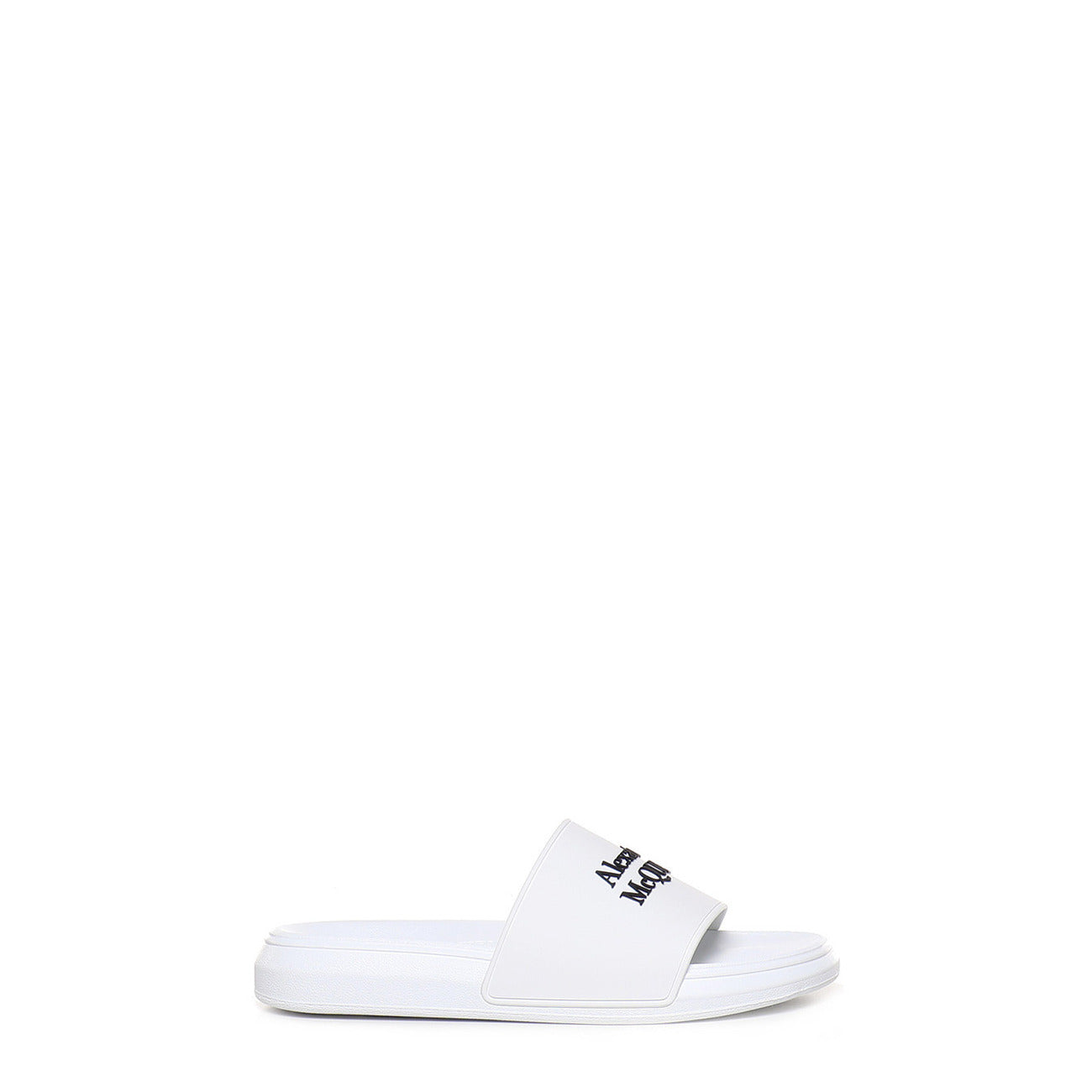 2430644 Alexander McQueen Sandali Bianco Gomma Uomo