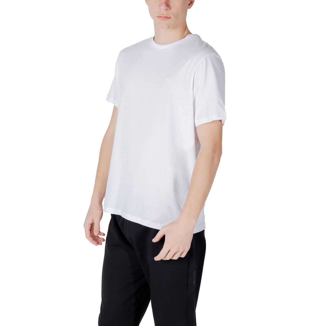 2417843 Calvin Klein Jeans T-Shirt Bianca Uomo