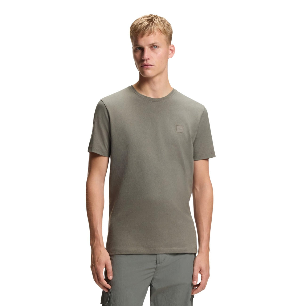 2454814 Boss T-Shirt Grigio Uomo