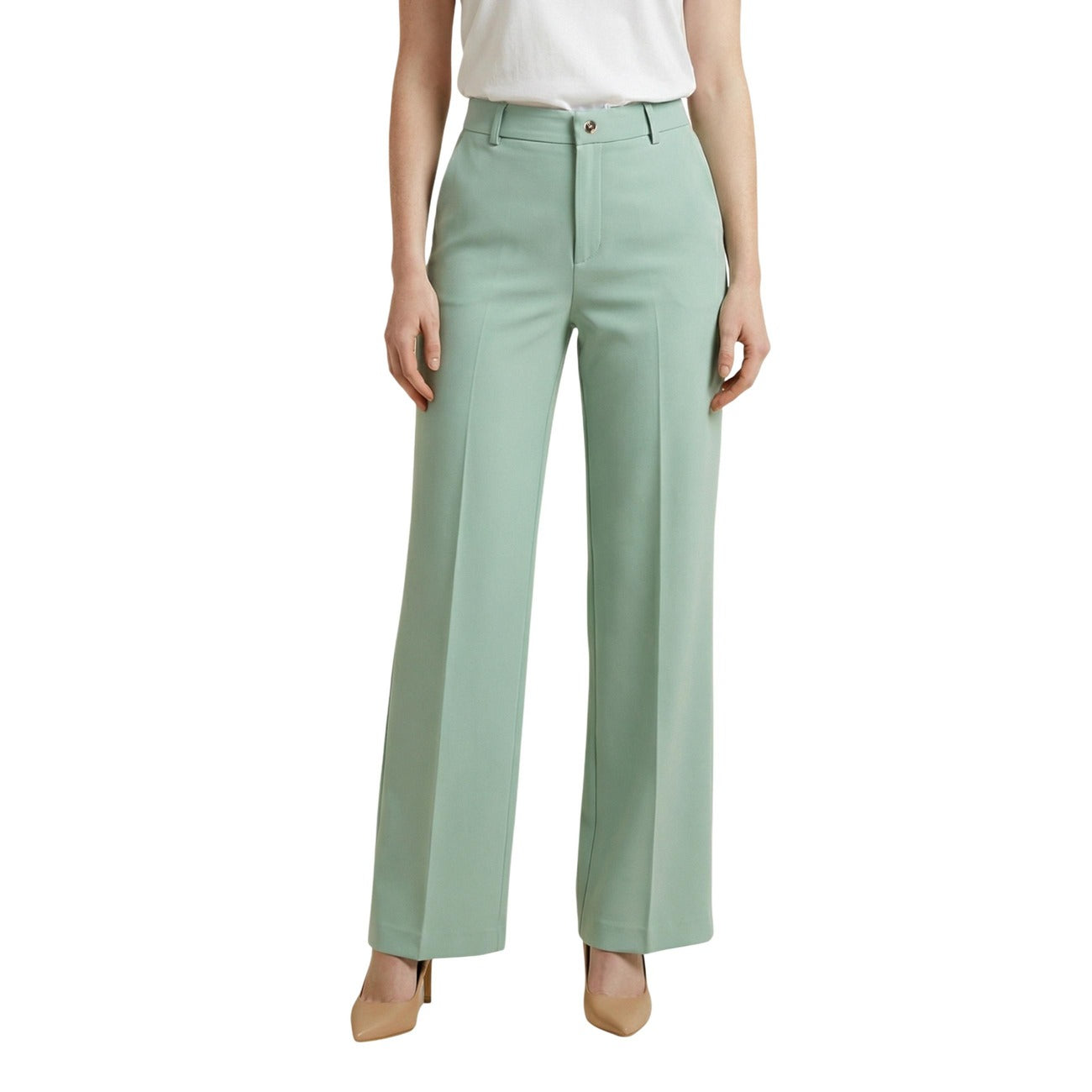 511744 Artigli Pantaloni Verdi Donna Primavera/Estate