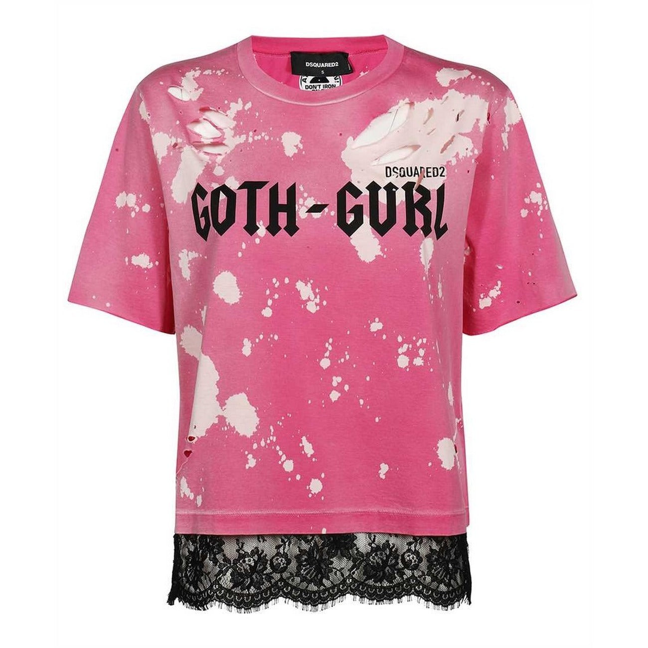 487100 Dsquared2 T-Shirt Rosa Donna