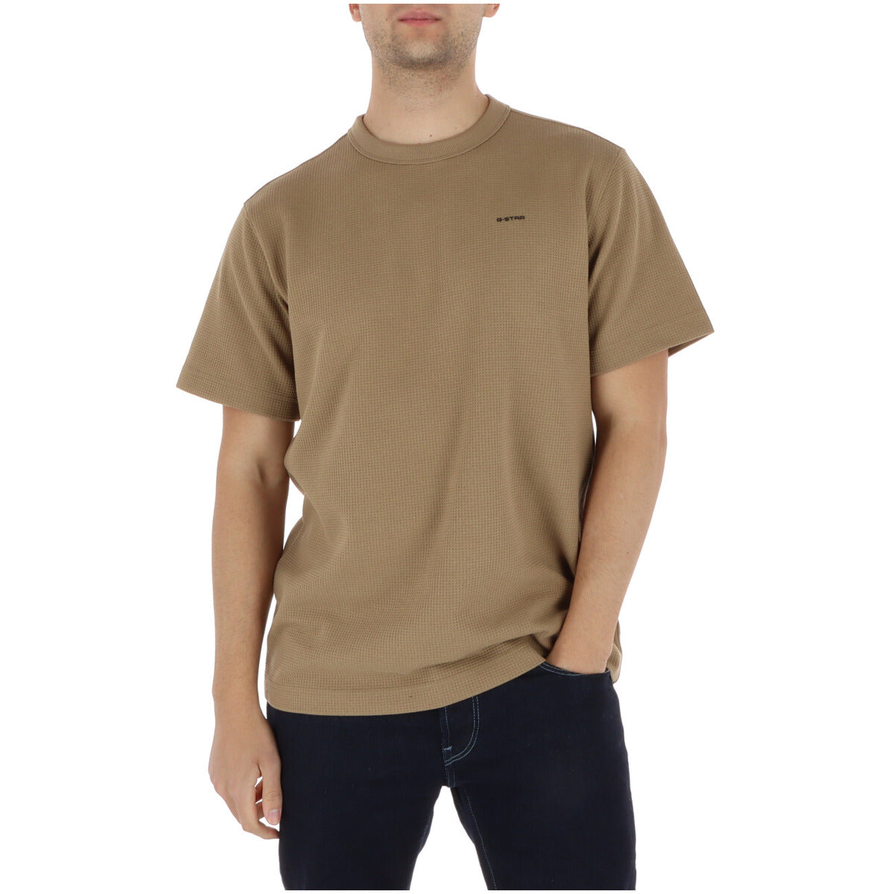 2457946 G-Star T-Shirt Beige Uomo