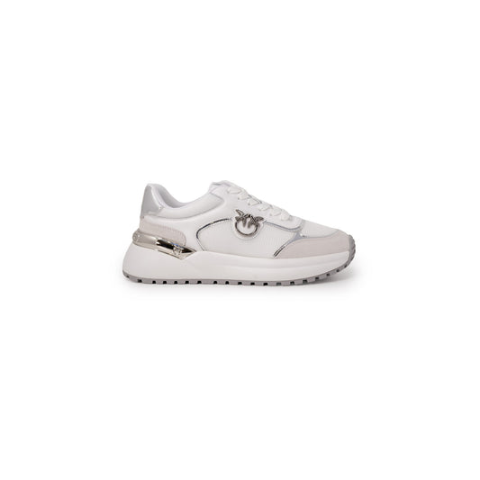 2195775 Pinko Sneakers Bianche Donna Pelle 100% Suola Gomma