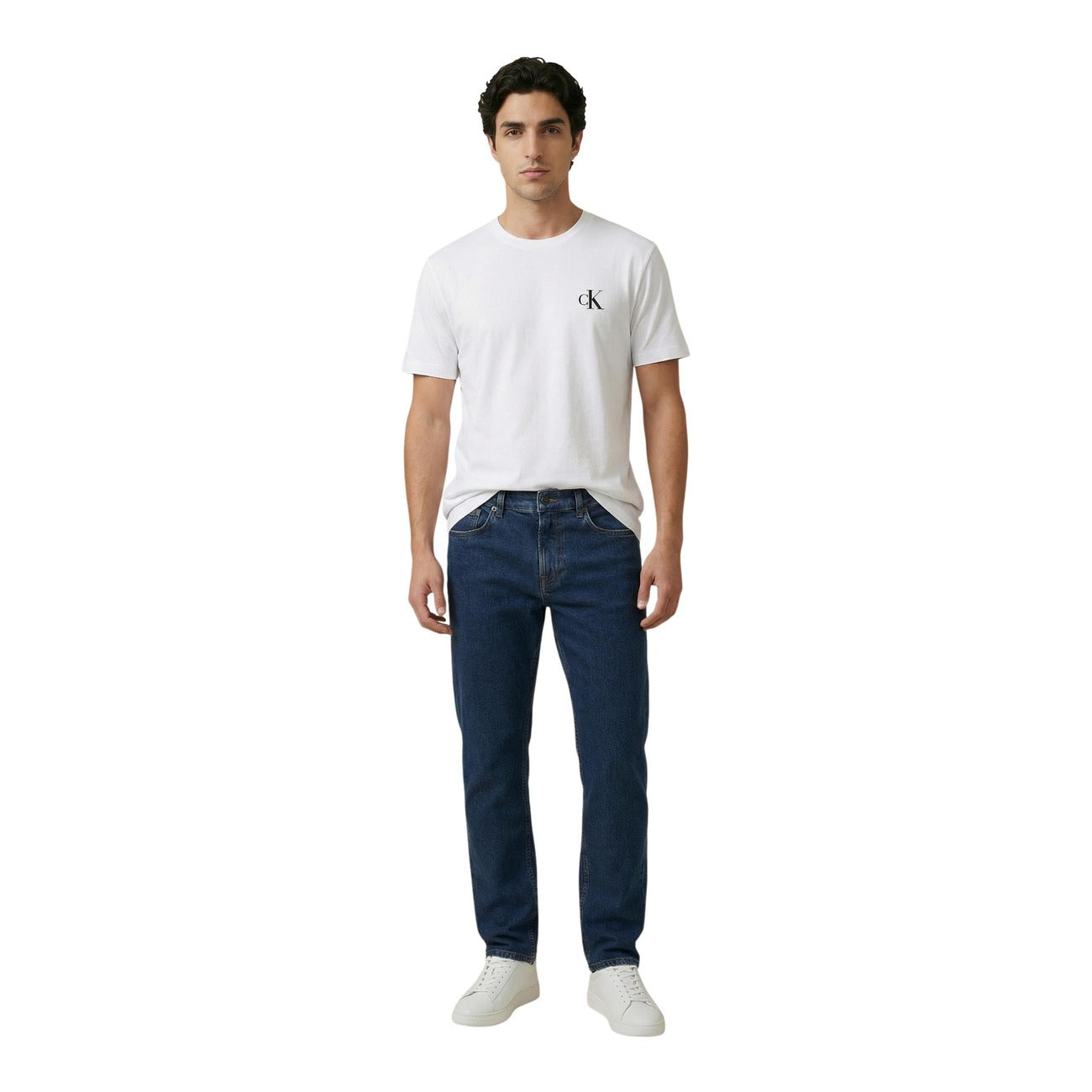 2453403 Calvin Klein Jeans T-Shirt Bianco Uomo