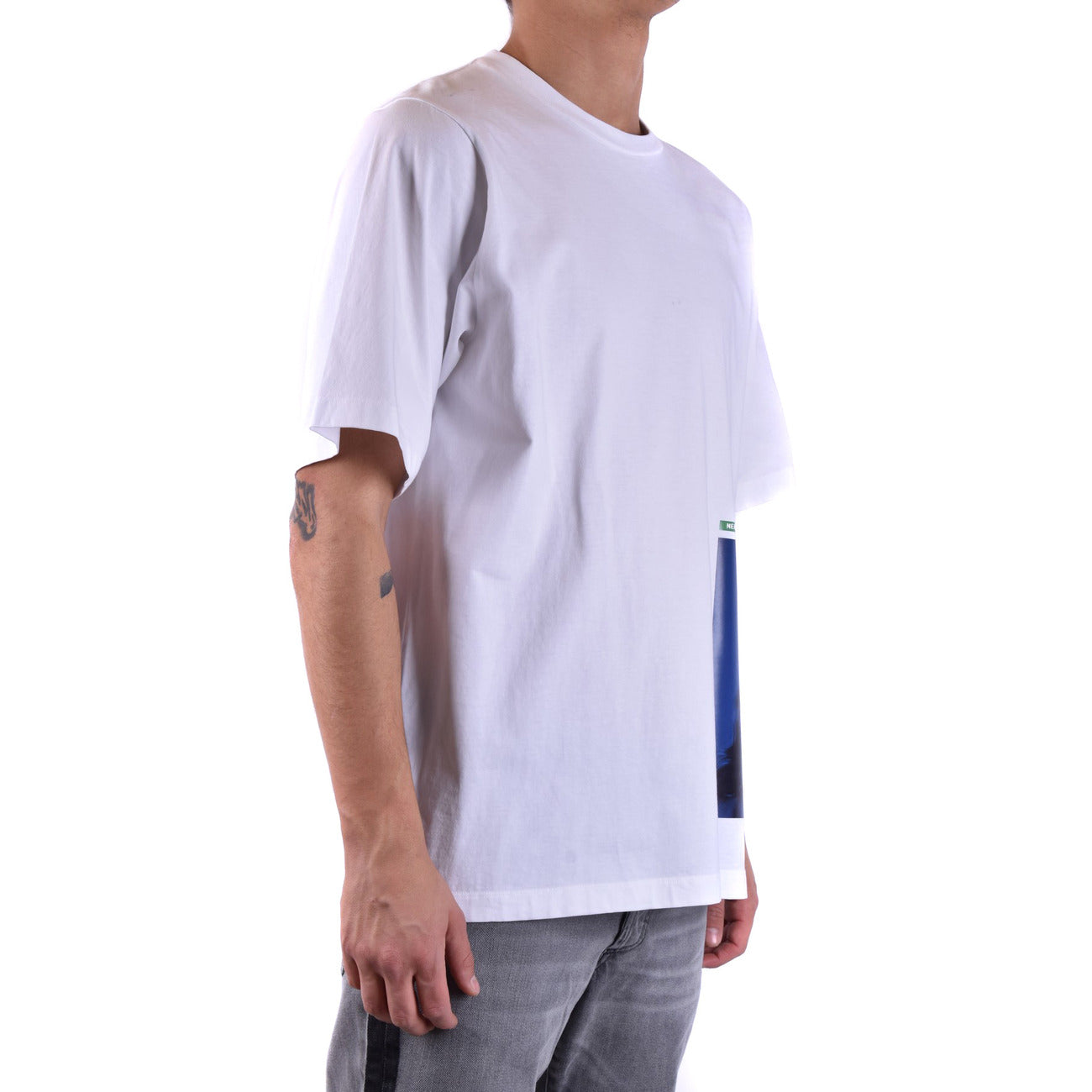 2424732 Dsquared T-Shirt Bianca Stampa Uomo