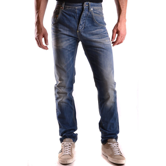 2430528 Dondup Jeans Blu Strappato Consumato Uomo