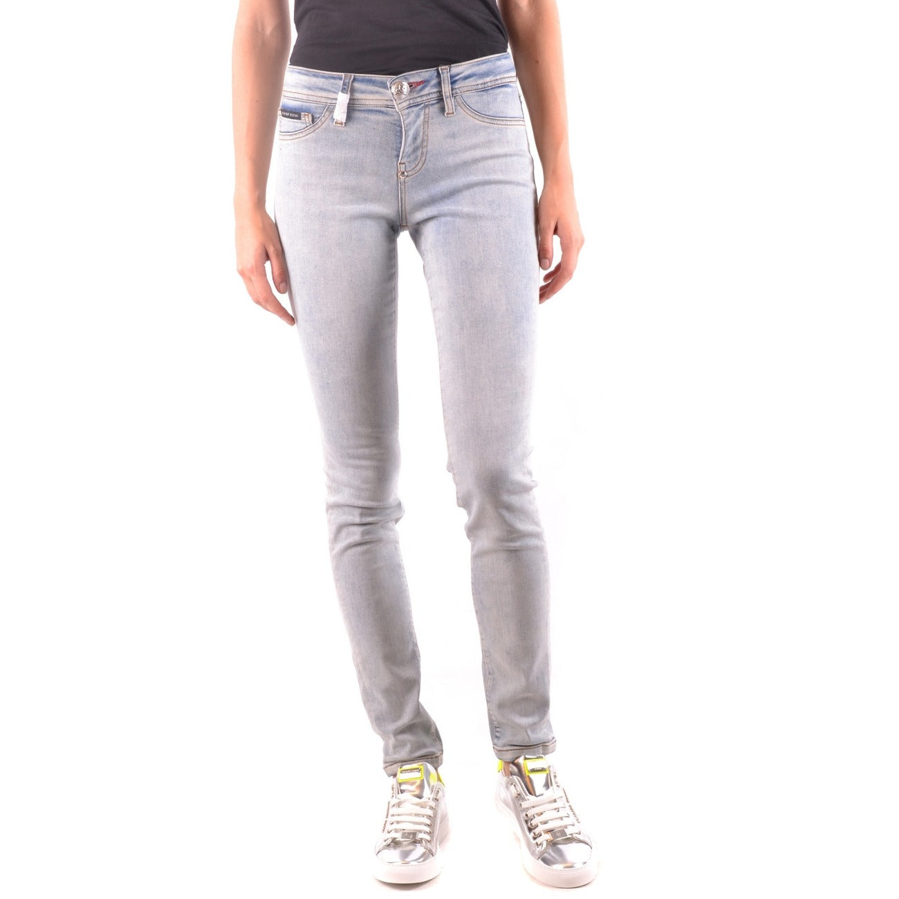 487466 Philipp Plein Jeans Blu Donna Primavera/Estate