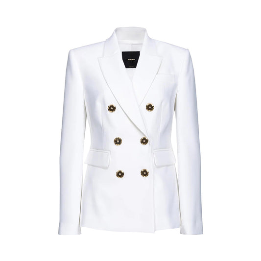 2438405 Pinko Giacca Bianca Donna