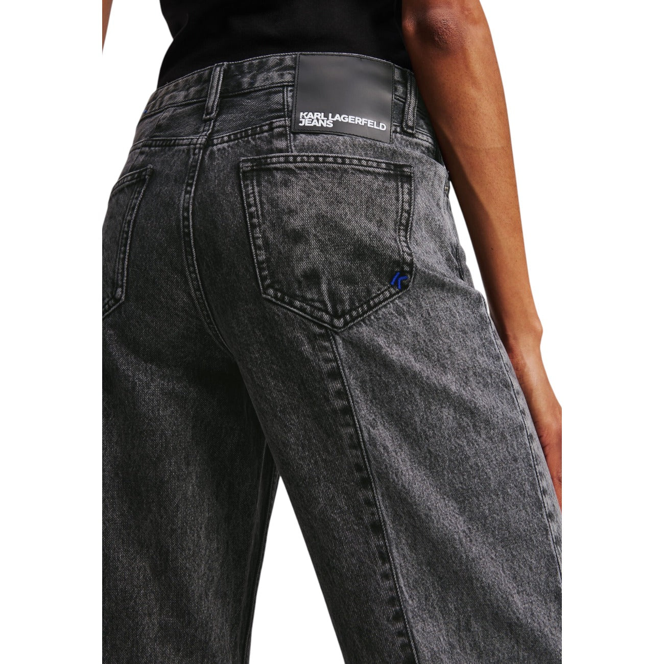 488392 Karl Lagerfeld Jeans Neri Cotone Donna