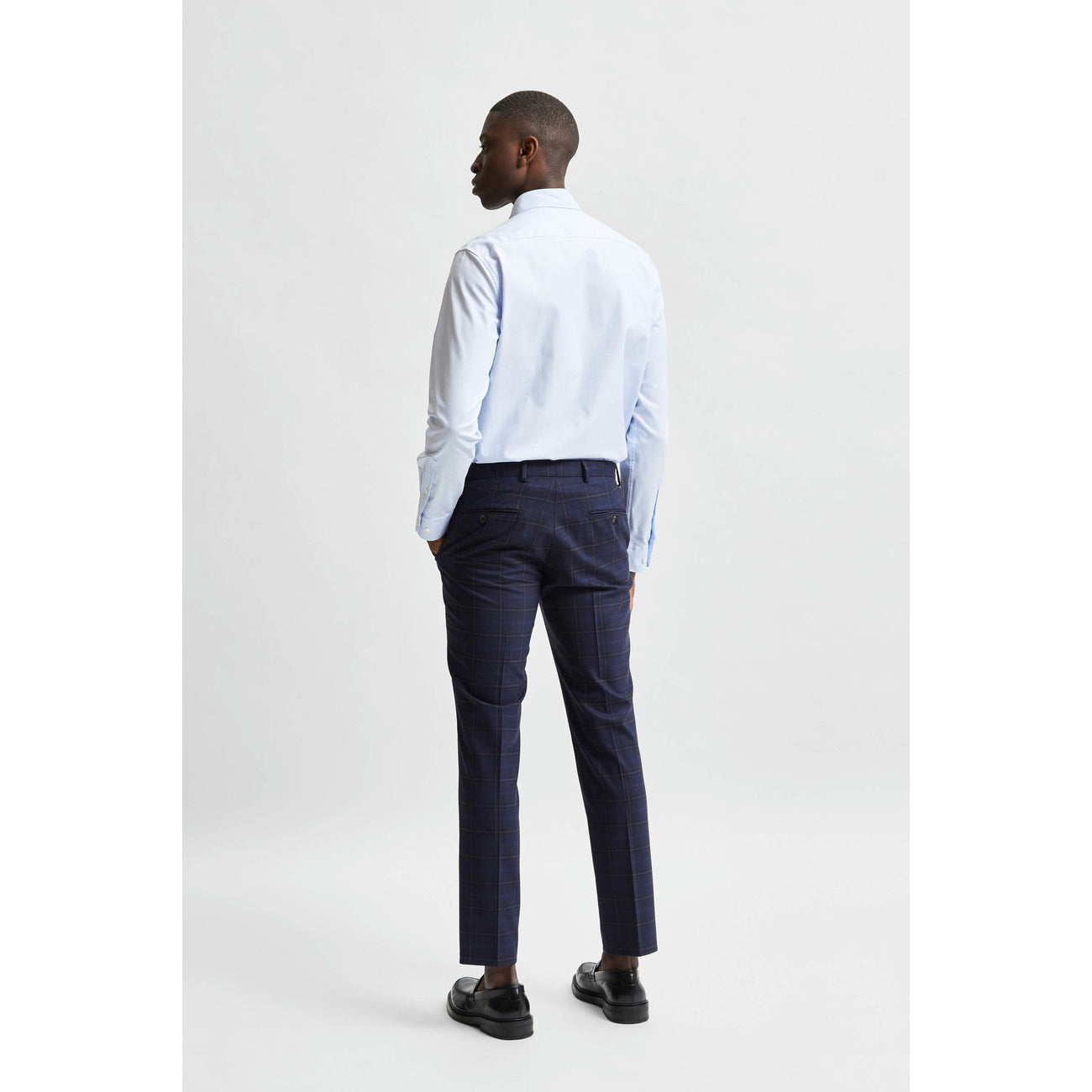 2420111 Selected Camicia Azzurro Uomo