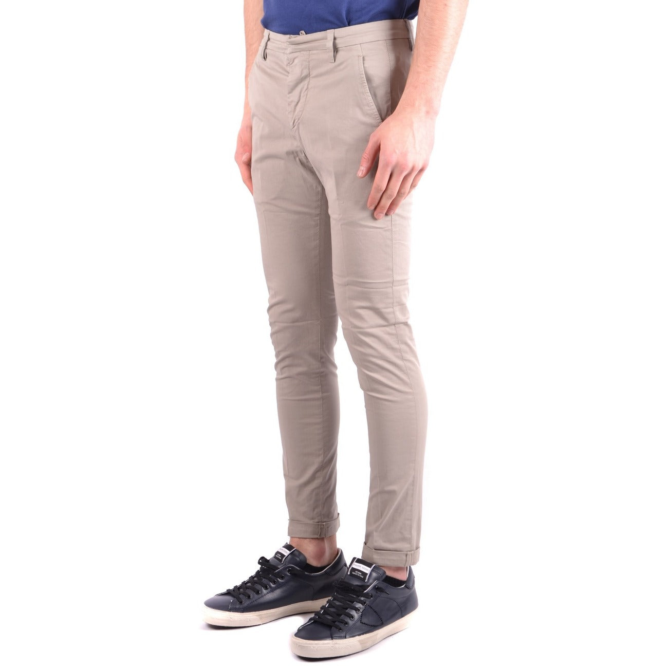 2429588 Dondup Pantaloni Beige Cotone Elastan Uomo