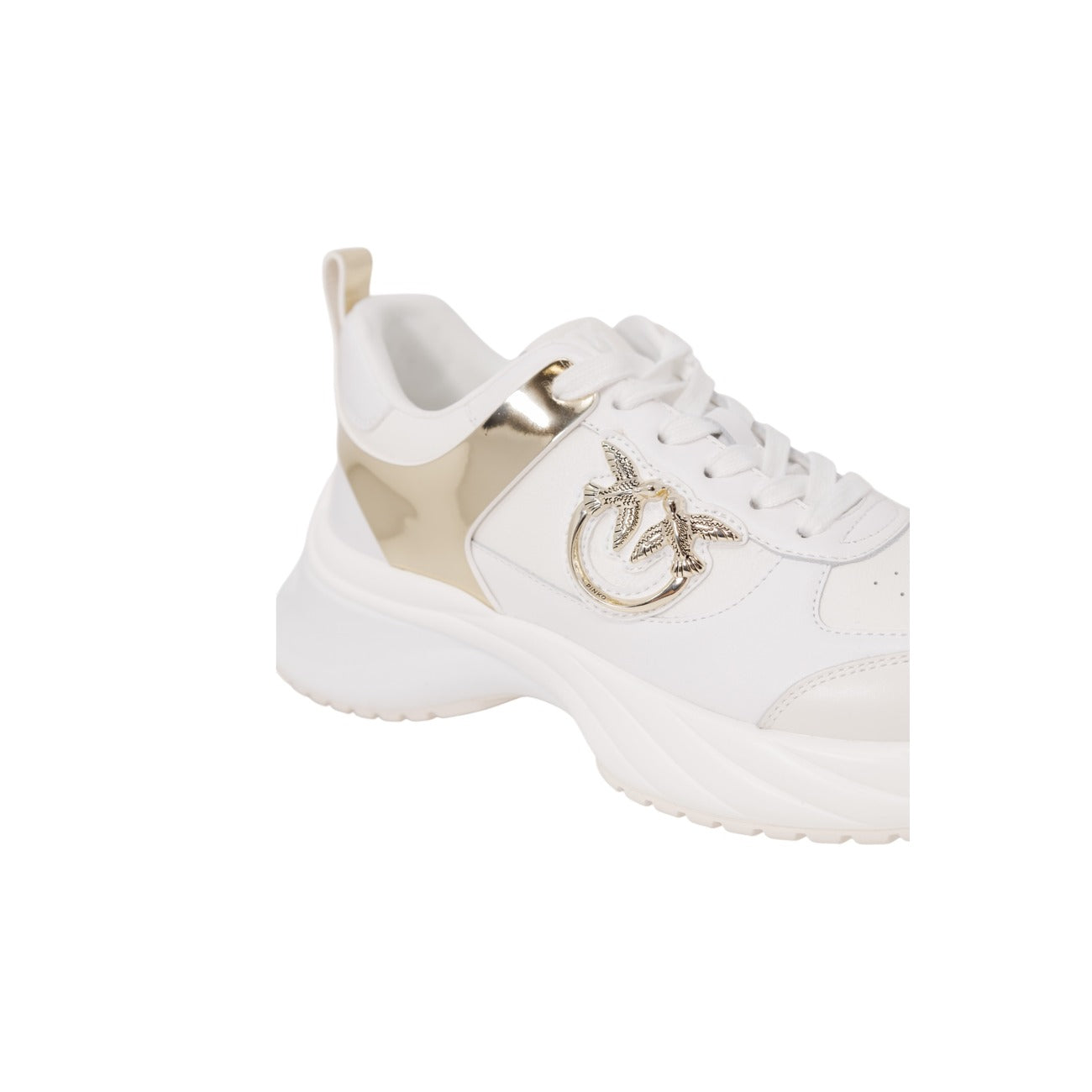 2195798 Pinko Sneakers Bianche Donna Pelle 100%