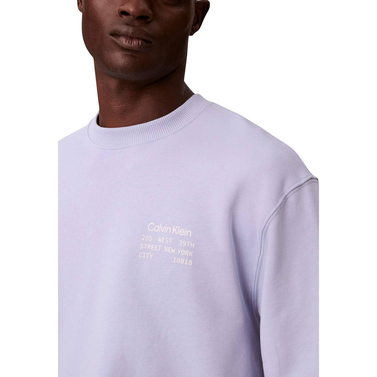 2447056 Calvin Klein Jeans Felpa Lilla Uomo