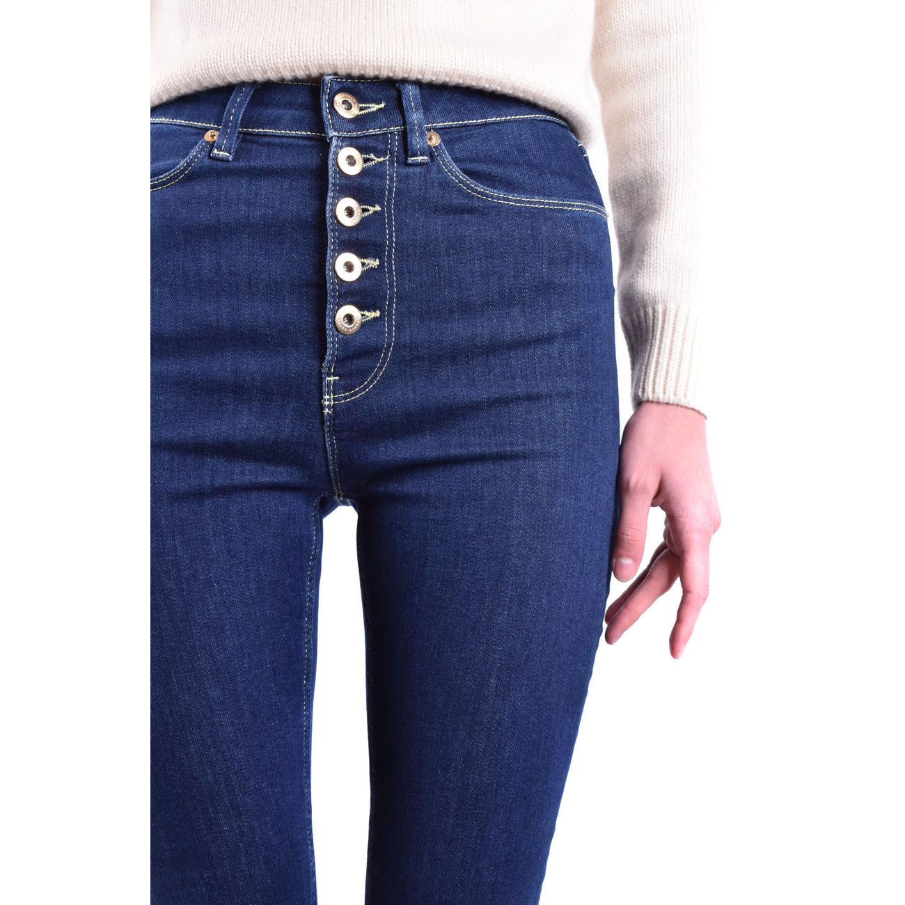 488887 Dondup Jeans Blu Donna