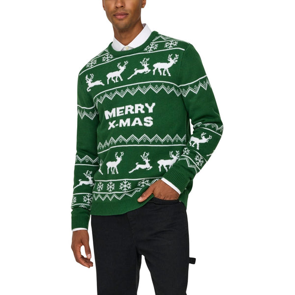 Maglia Uomo Onsxmas Allover R-Neck 82264253