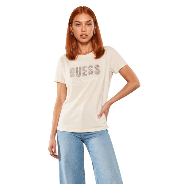 Los Angeles Script Logo Tee T-Shirt Donna