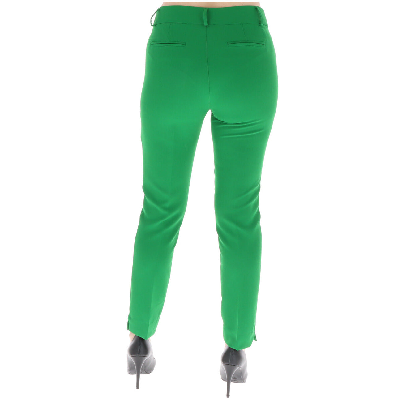 350769 Sol Wears Women Pantaloni Verdi Donna