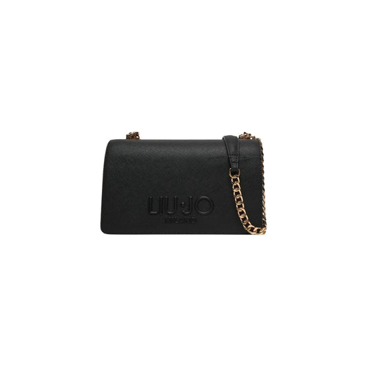 2456061 Liu Jo Borsa Nera Tracolla Poliuretano