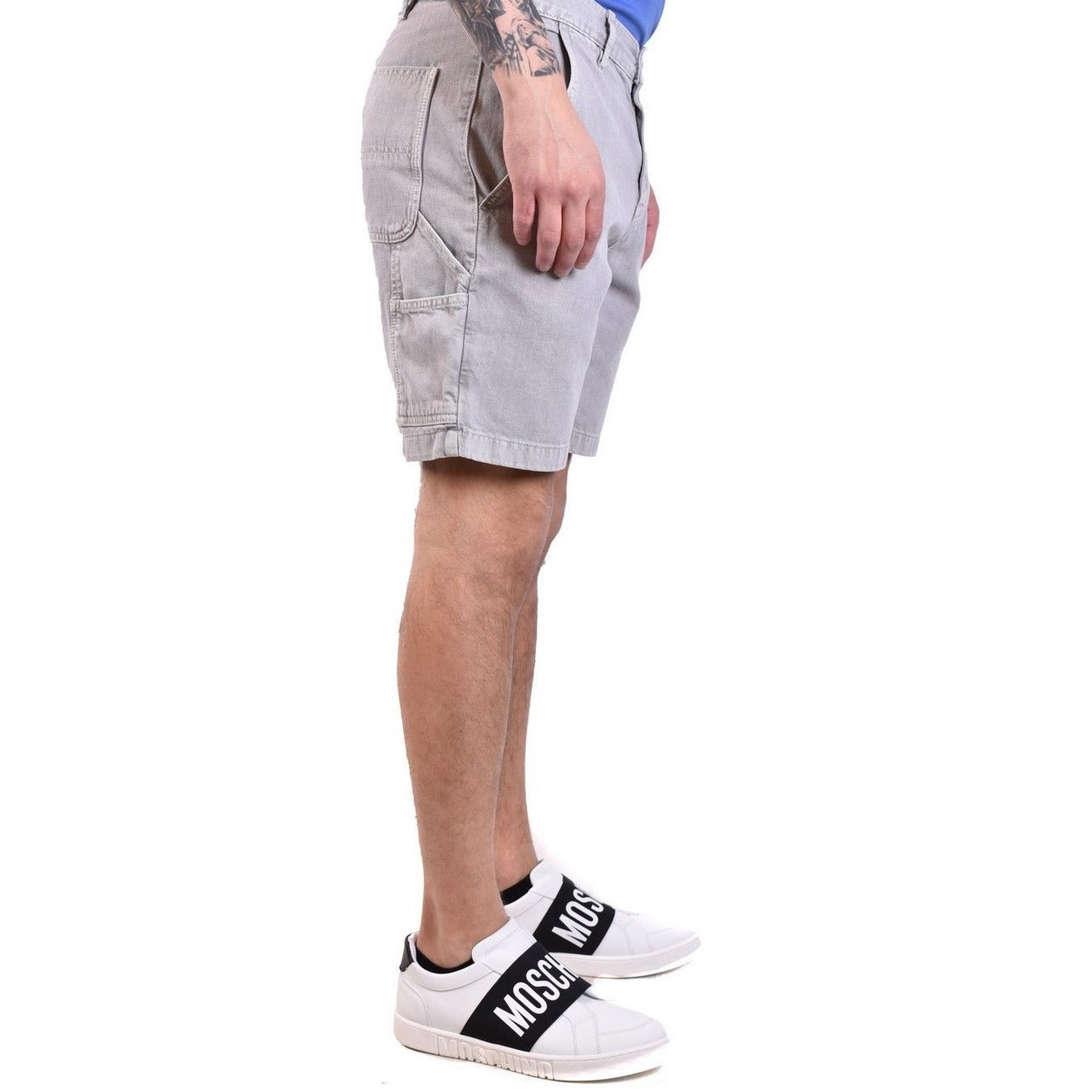 2425130 Moschino Bermuda Grigio Uomo