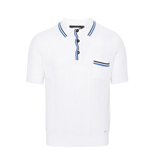 2430116 Dsquared2 Polo Bianco Uomo