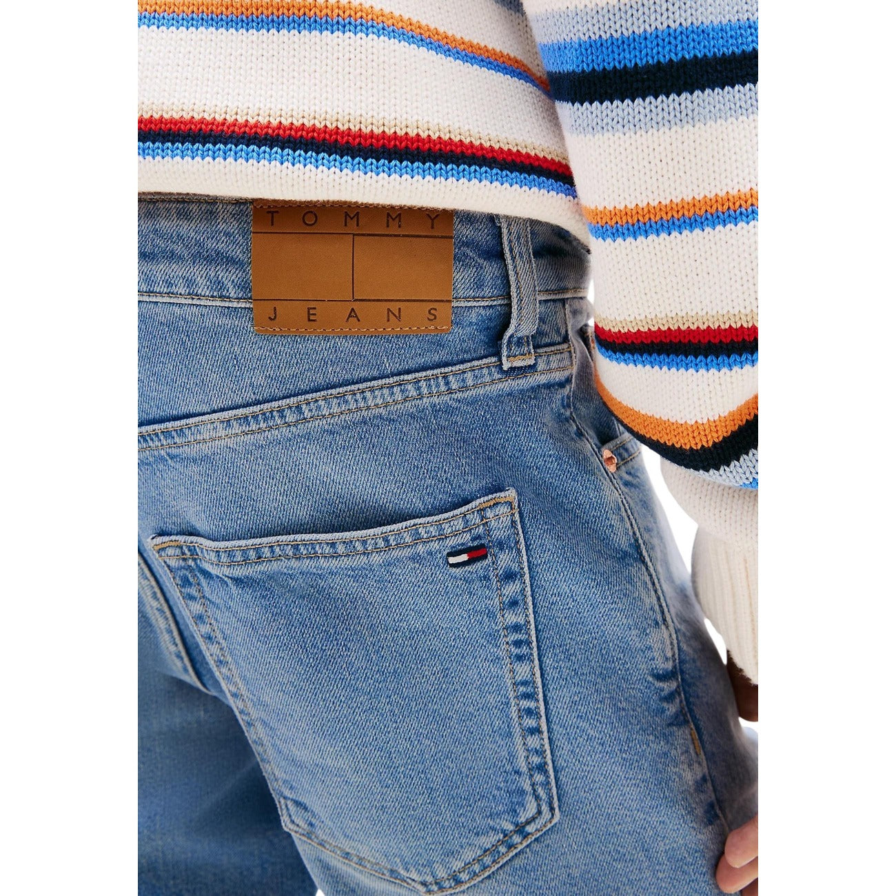 2461729 Tommy Hilfiger Jeans Bermuda Azzurro Uomo