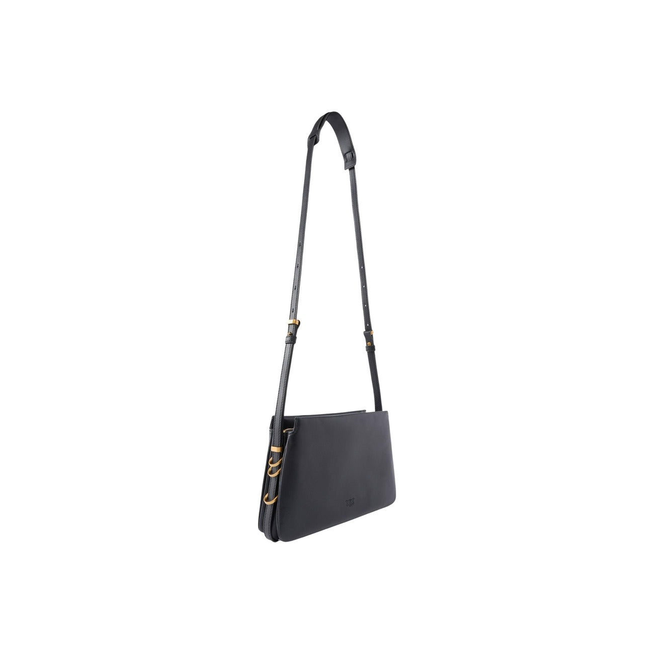 2453666 Pinko Borsa Tracolla Nera Pelle Zip Donna