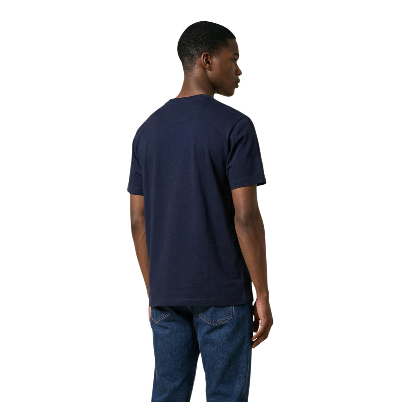 2456329 Calvin Klein Jeans T-Shirt Blu con Stampa Uomo