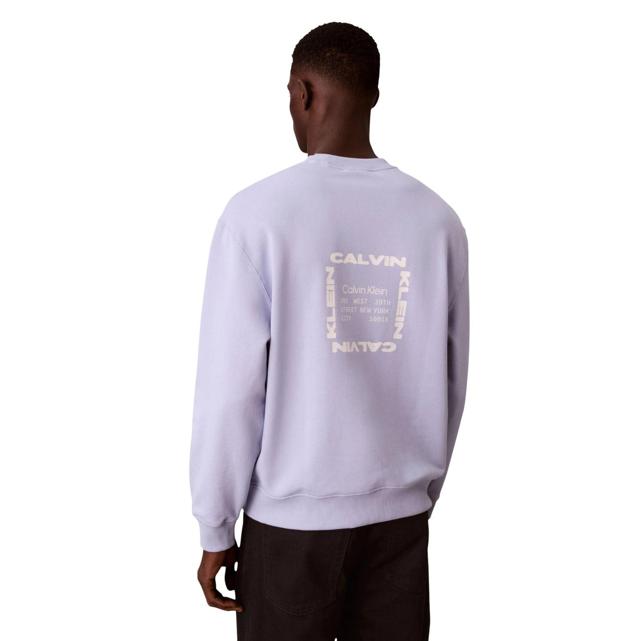 2447056 Calvin Klein Jeans Felpa Lilla Uomo