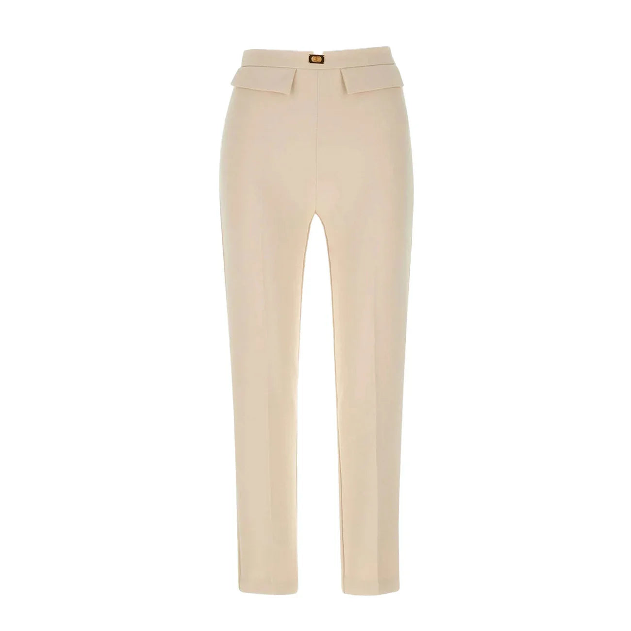 493982 Elisabetta Franchi Pantaloni Beige Donna Primavera/Estate