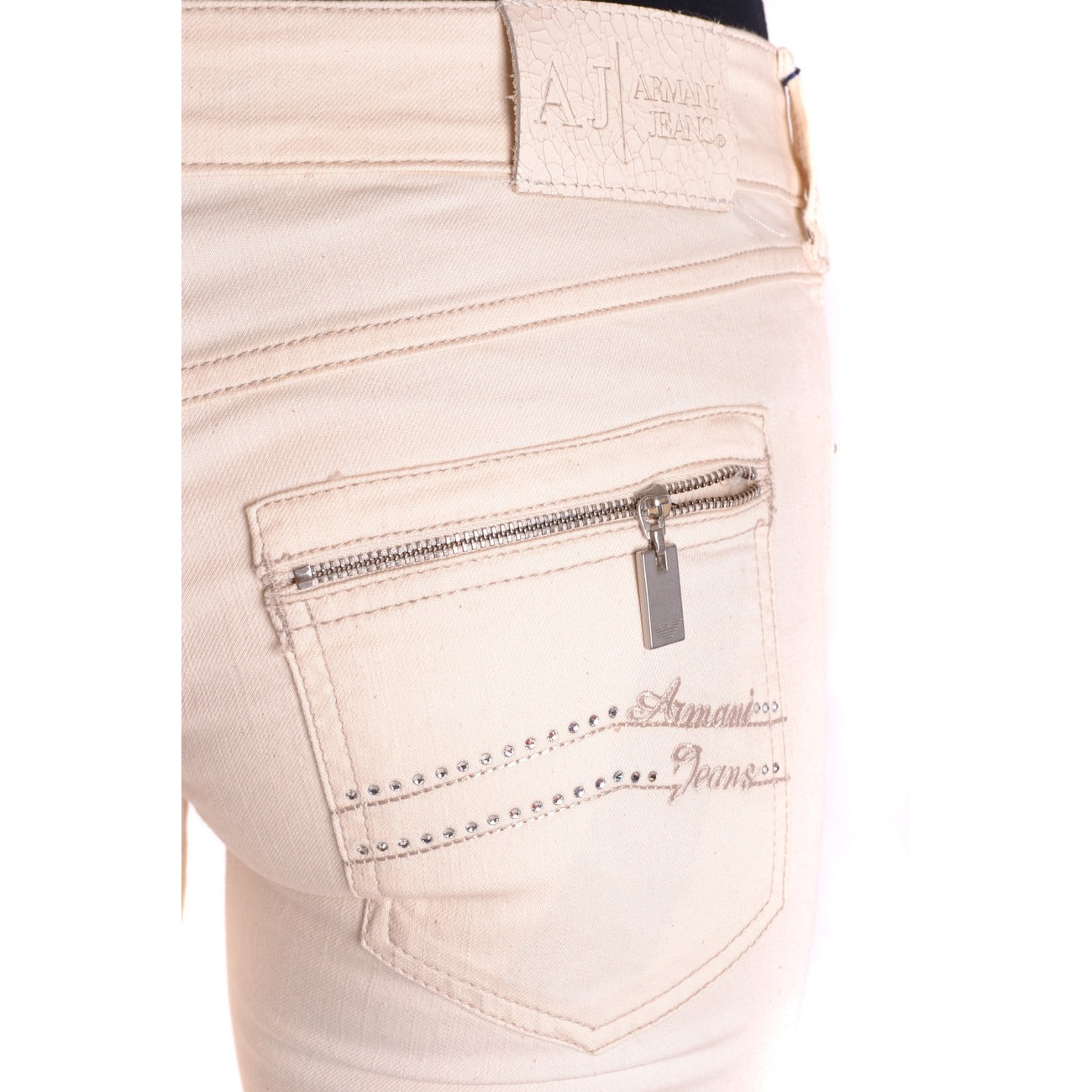 489328 Armani Jeans Jeans Beige Donna Primavera/Estate