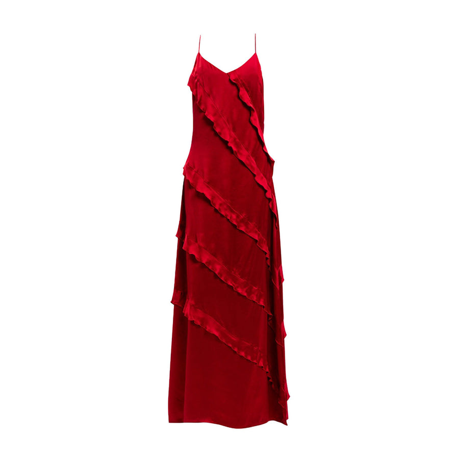 Abito Rosso Donna Primavera/Estate