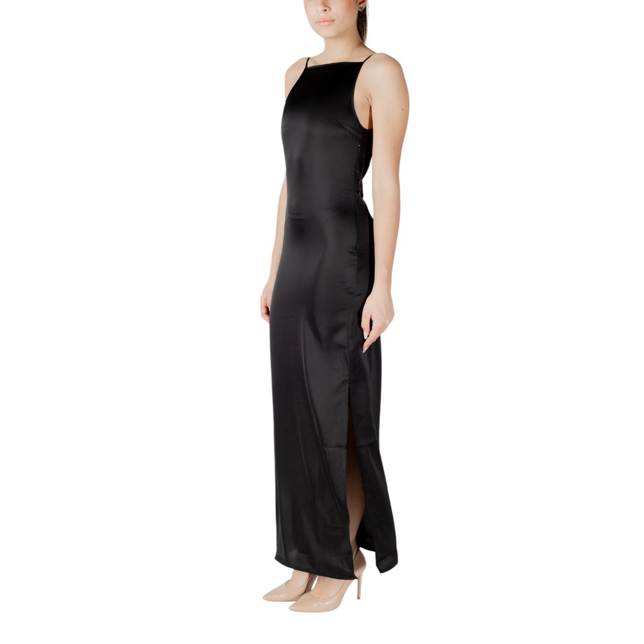 485708 Only Abito Nero Donna Primavera/Estate
