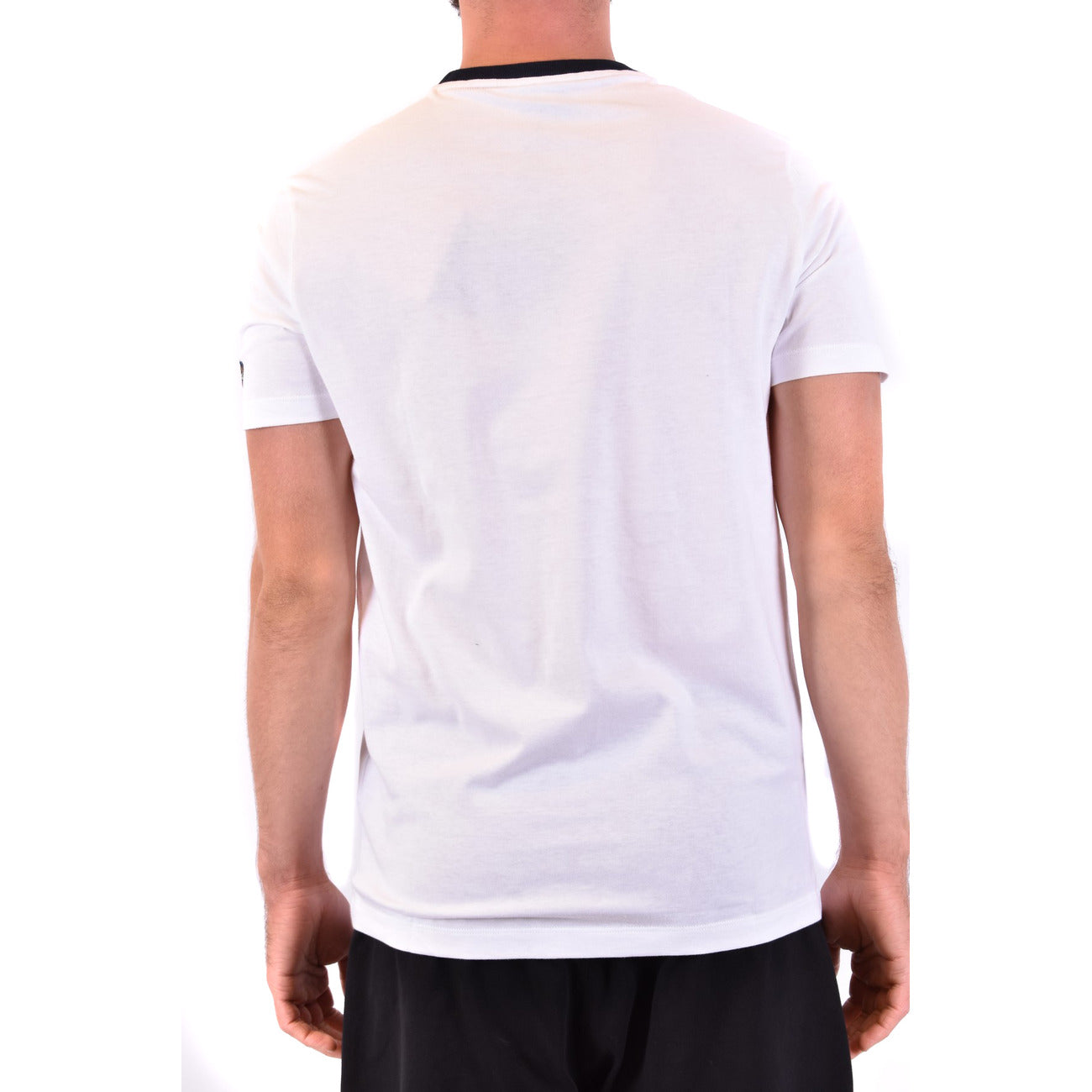 2450088 Paul&Shark T-Shirt Bianca Stampa 100% Cotone Uomo