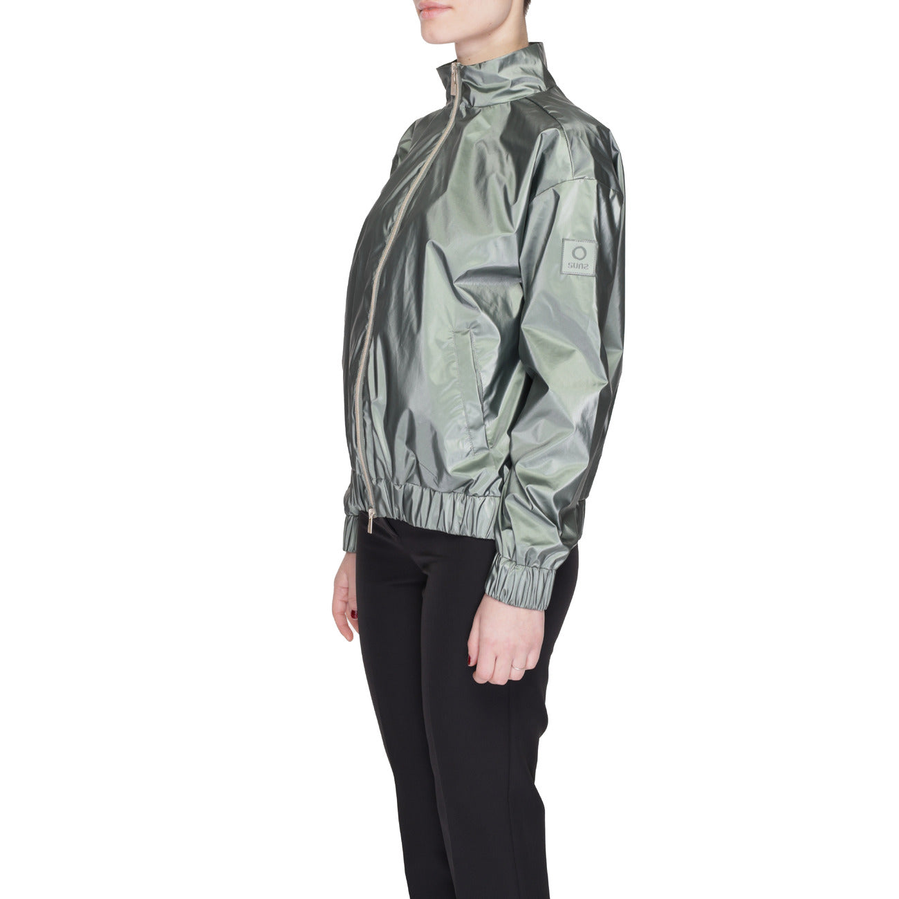 2227880 Suns Giacca Verde Donna