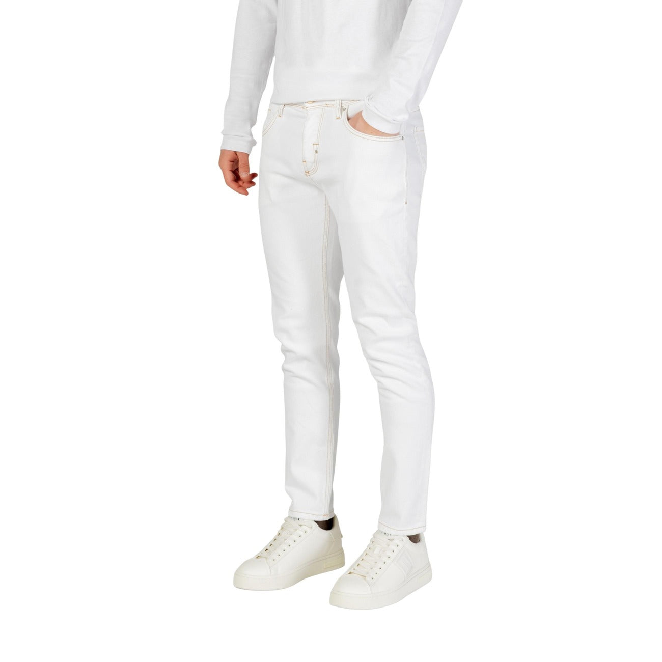 2448553 Antony Morato Jeans Bianco Uomo