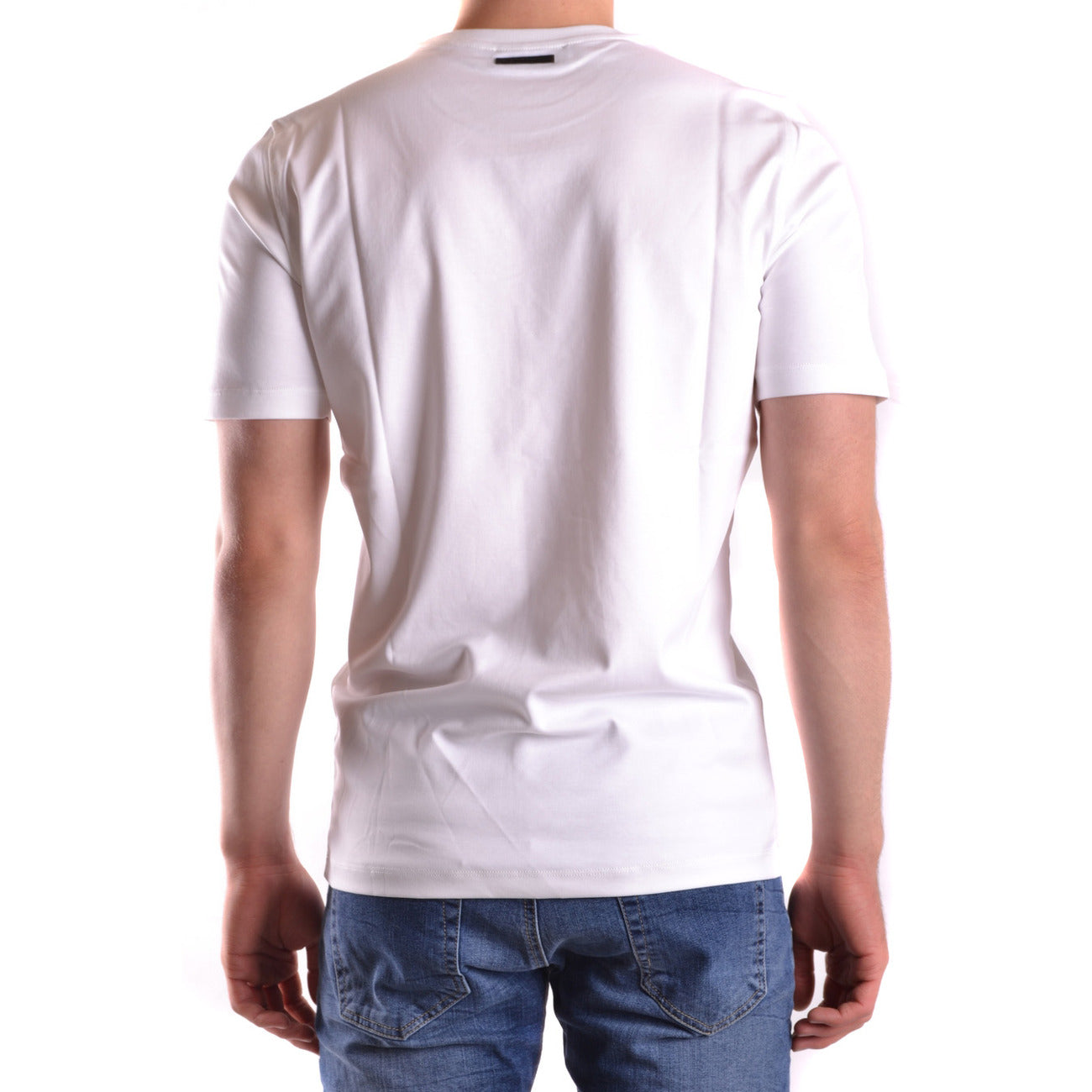 2430971 Diesel Black Gold T-Shirt Bianca Stampa Uomo