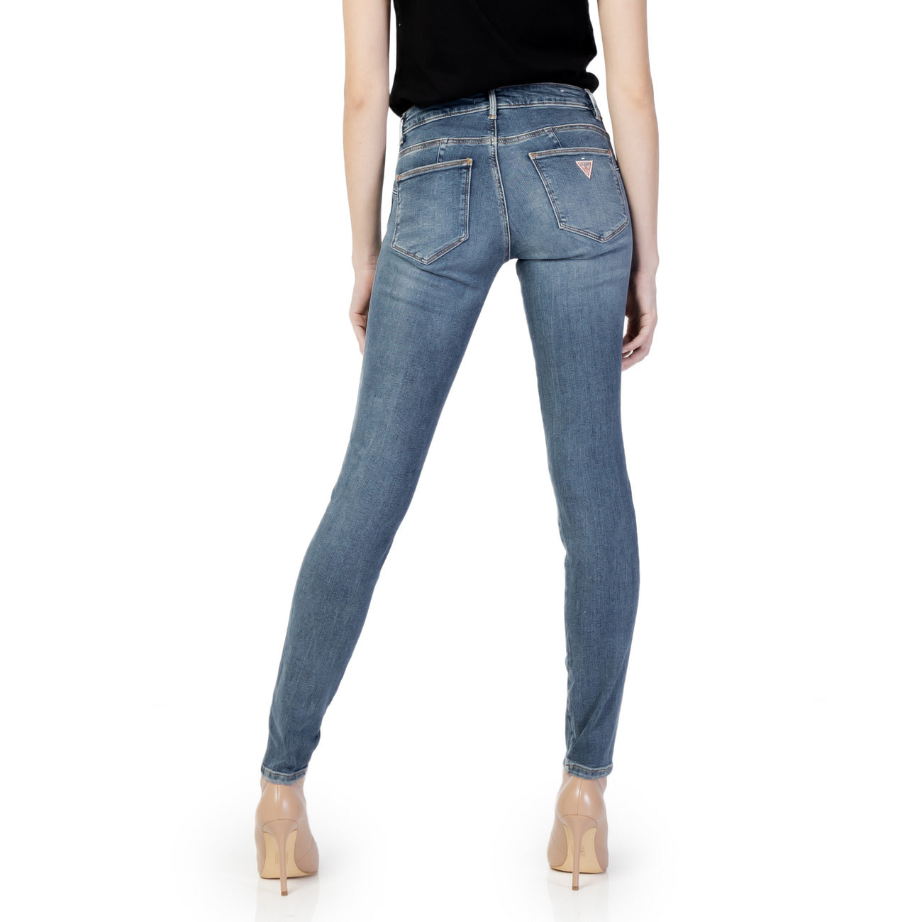 283791 Guess Jeans Blu Cotone Donna