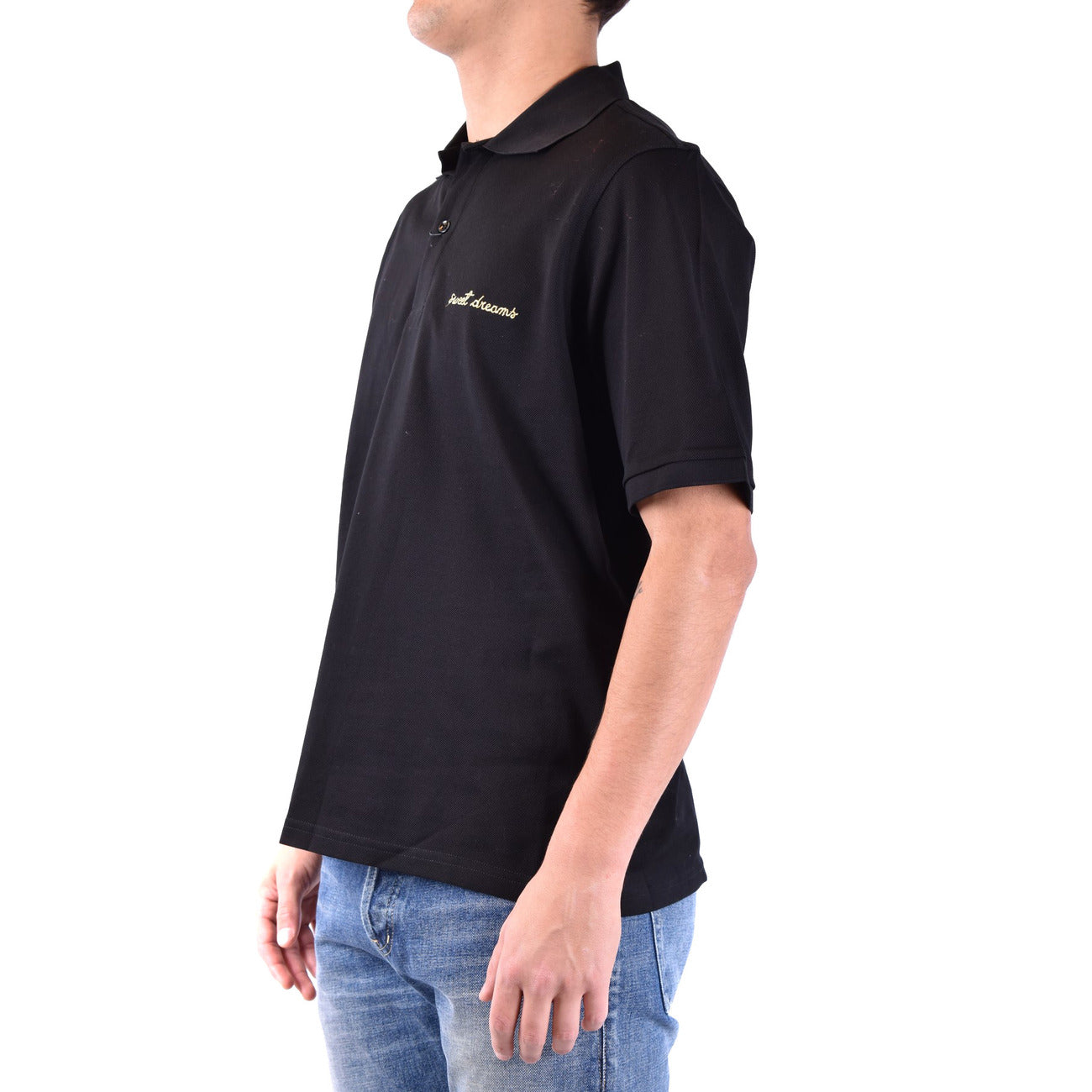 2438253 Saint Laurent Polo Nero Uomo