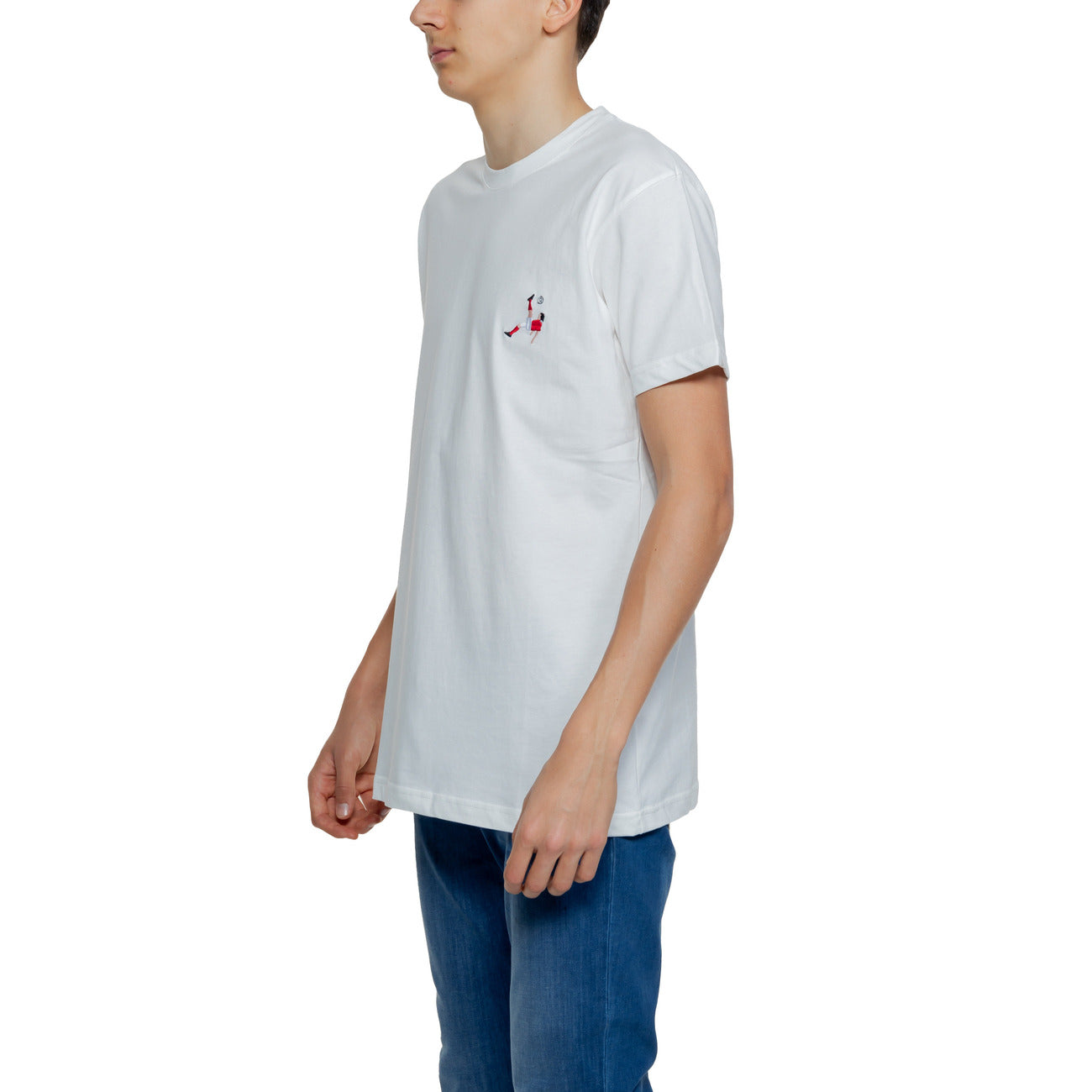 2257138 Hydra Clothing T-Shirt Bianco Calciatore Uomo