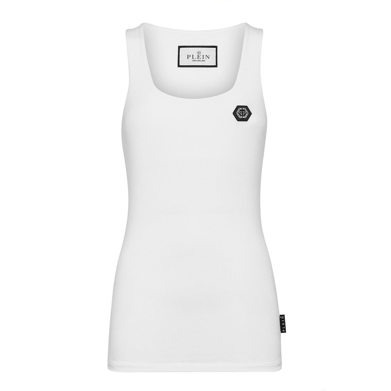 2430715 Philipp Plein Canotta Bianca Donna