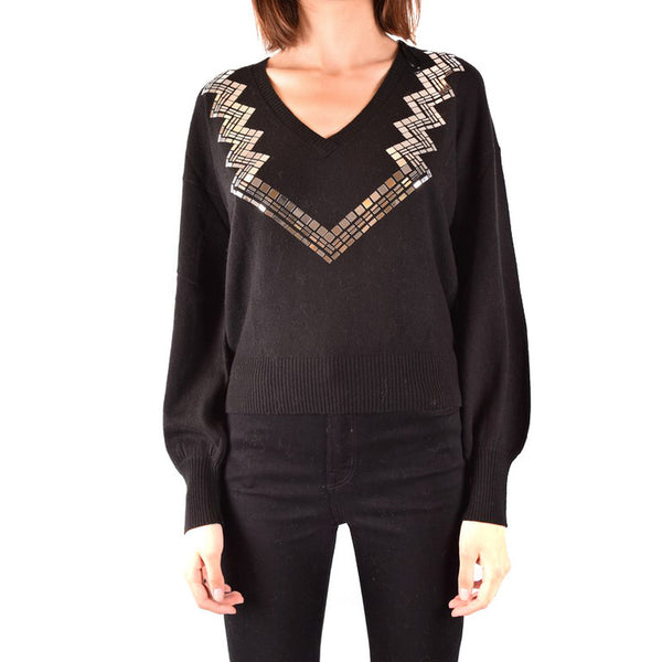 Maglia Nera Donna Viscosa 33% Cashmere 4%