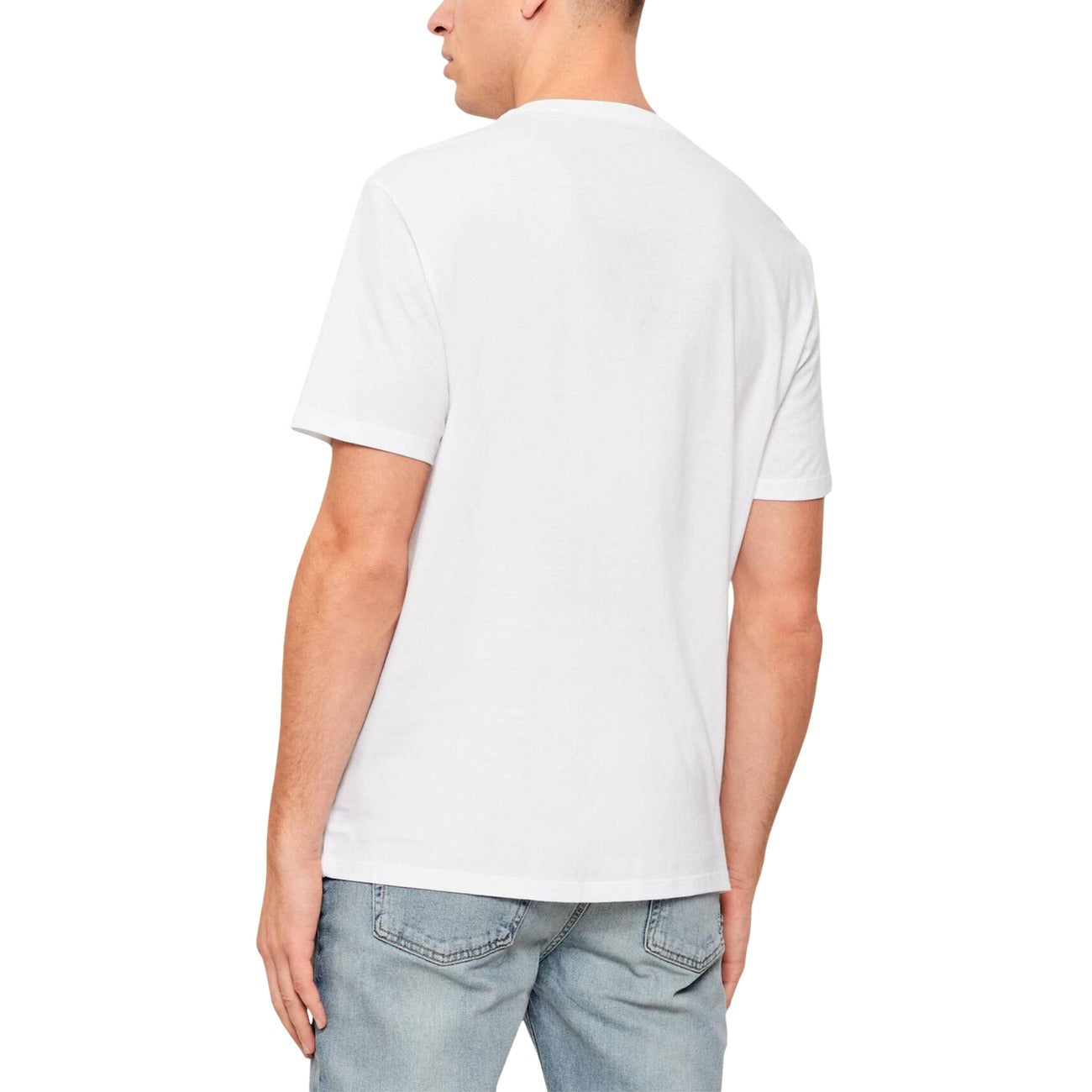 2451577 Calvin Klein Jeans T-Shirt Bianca Stampa Uomo