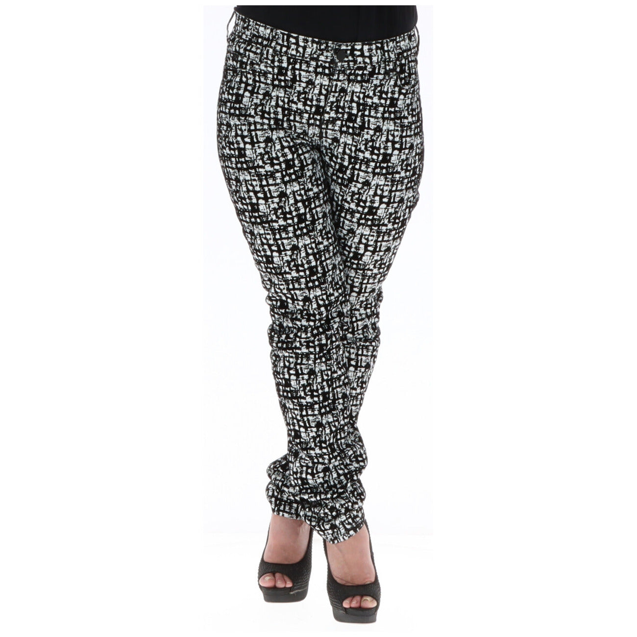 256053 Guess Pantaloni Neri Donna