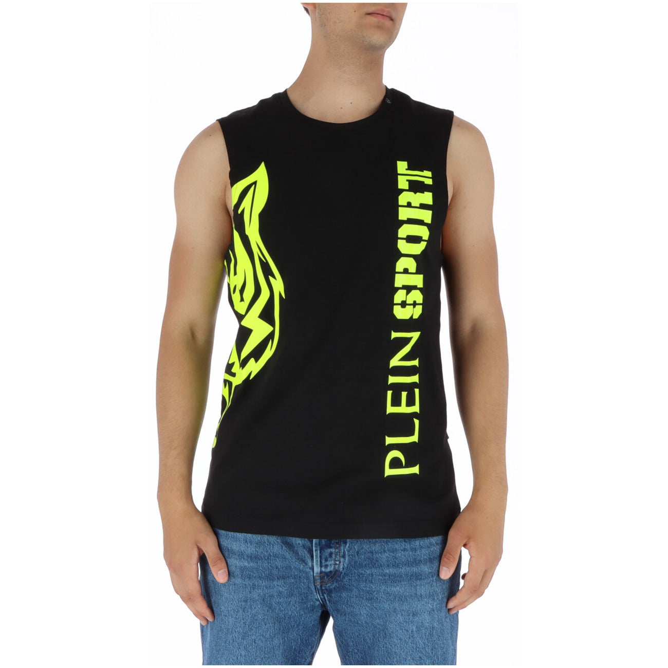 444020 Plein Sport Canotta Nera Uomo