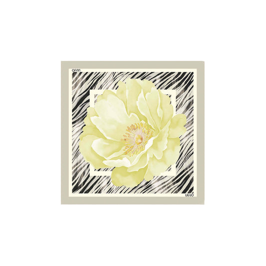 2450607 Liu Jo Sciarpa Grigio Stampa Donna
