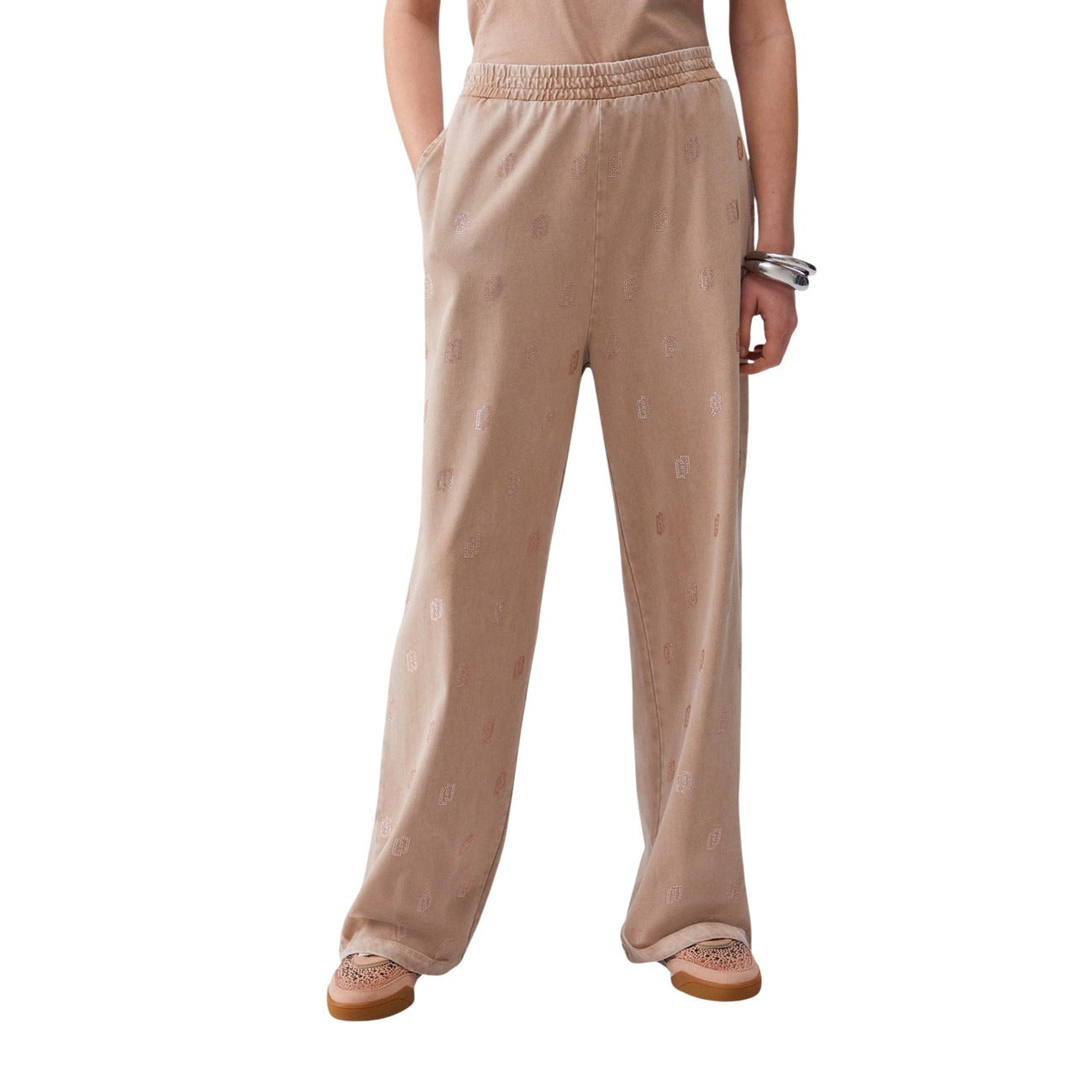 512142 Liu Jo Pantaloni Beige Donna Primavera/Estate