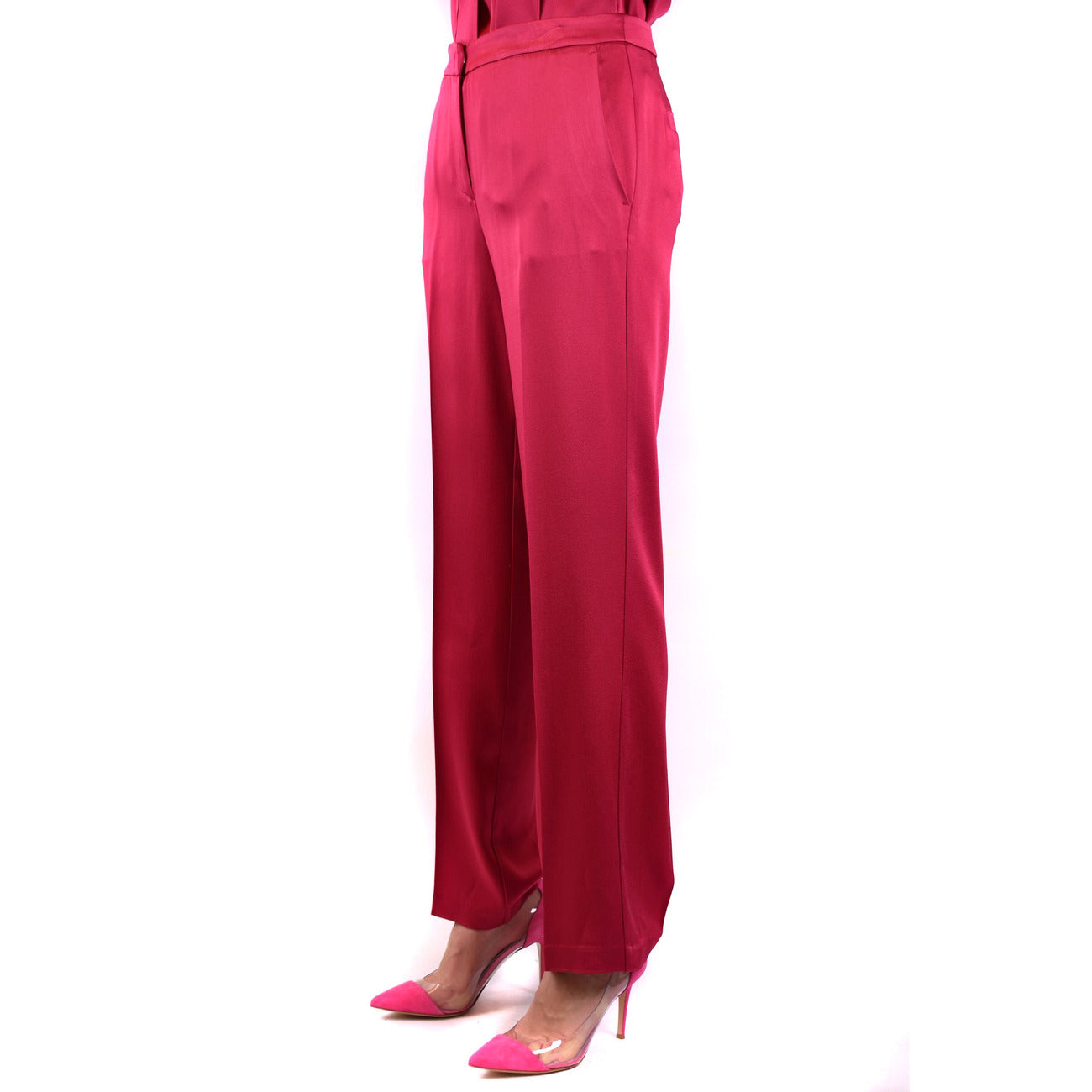 489439 Twinset Pantaloni Fucsia Donna Primavera/Estate