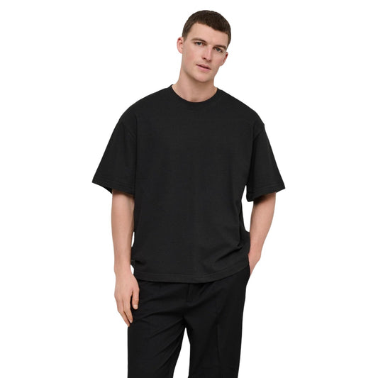 2455021 Only & Sons T-Shirt Nero Uomo